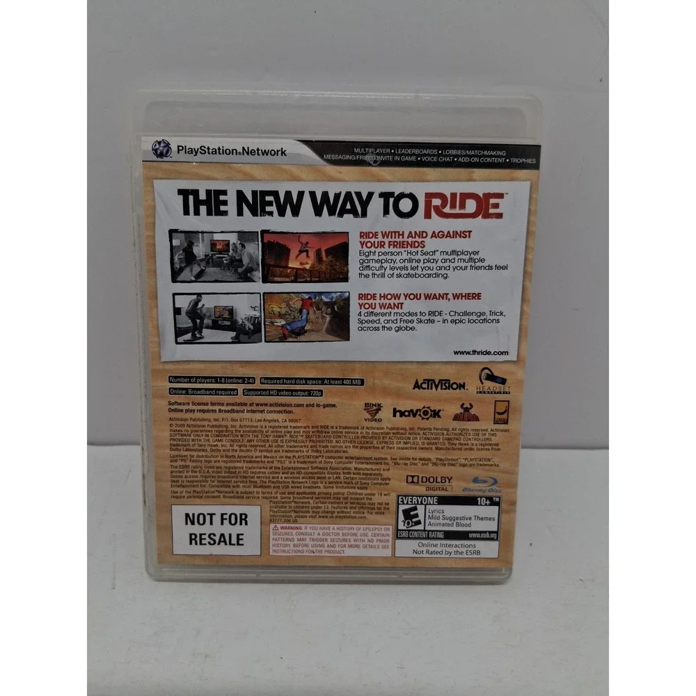 Tony Hawk Ride PS3 - Picture 2 of 7